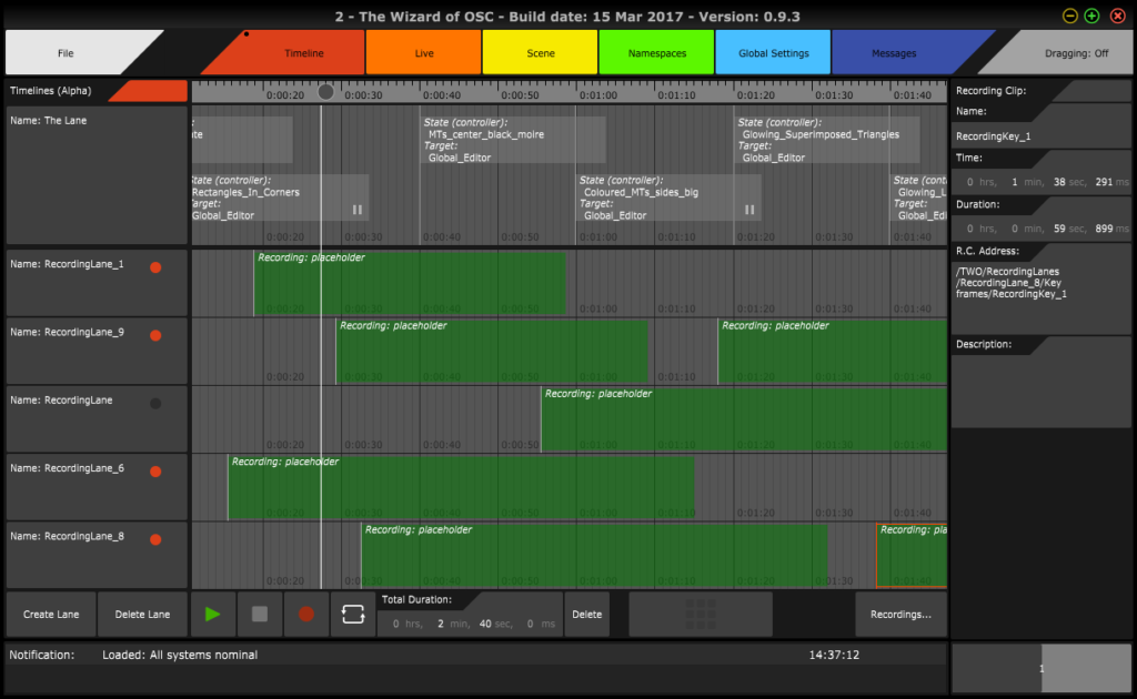 Timeline view Zoom In